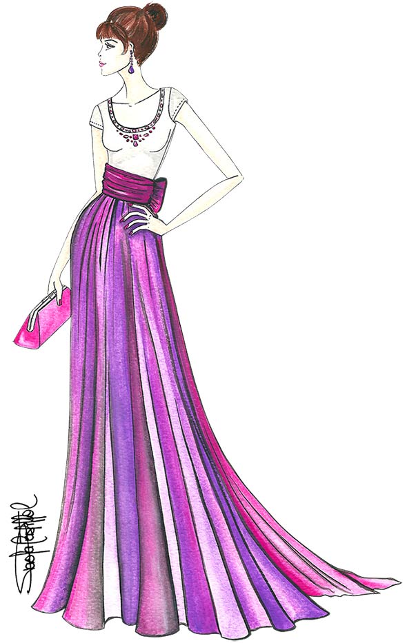 Fashion illustration blog by Paola Castillo