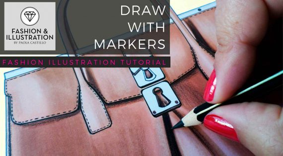 How to Draw Fashion Sketches With Markers