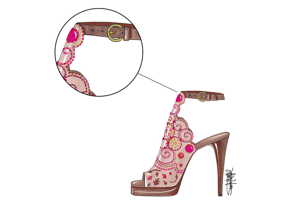 3 luxury-accessories Sandal by Paola Castillo