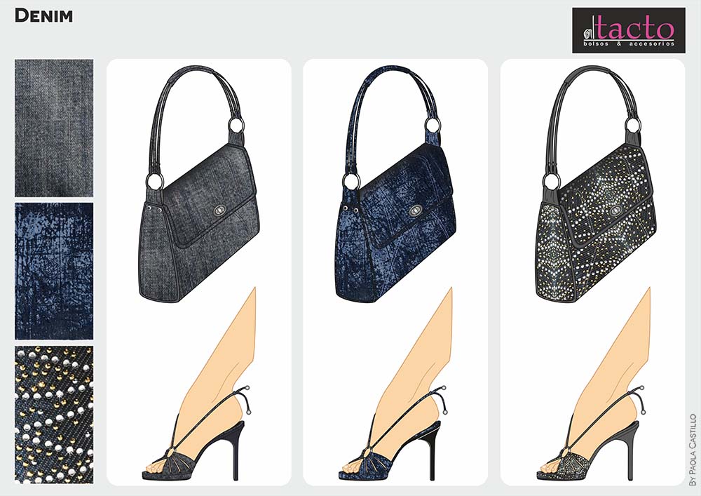 Diseños de Bolsos y Zapatos en vectores - Design di Borse e Sparpe - Bags and Shoes designs by Paola Castillo 3