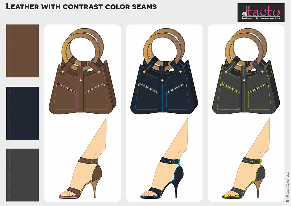 Diseños de Bolsos y Zapatos en vectores - Design di Borse e Sparpe - Bags and Shoes designs by Paola Castillo 5